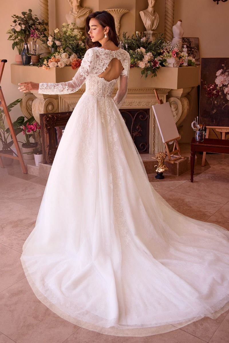 Sweetheart Applique Bridal Gown Wedding Dress - Andrea & Leo WL037